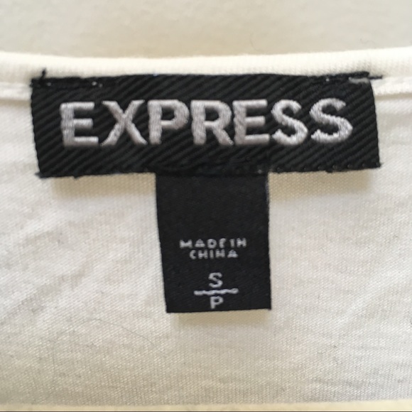 ⬇️⬇️Express embroider lace sequin black/metallic top - Picture 3 of 4